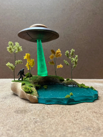 🔥LAST DAY SALE 50% OFF -🛸 Mystical Wooden UFO Collection