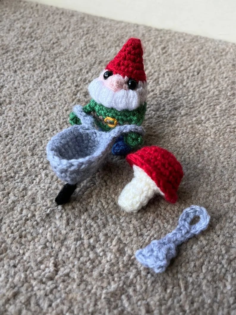 🎁No-sew Matchbox Crochet Pet Christmas Gift