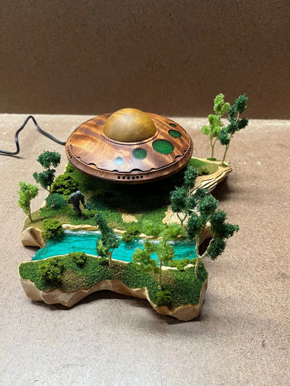 🔥LAST DAY SALE 50% OFF -🛸 Mystical Wooden UFO Collection