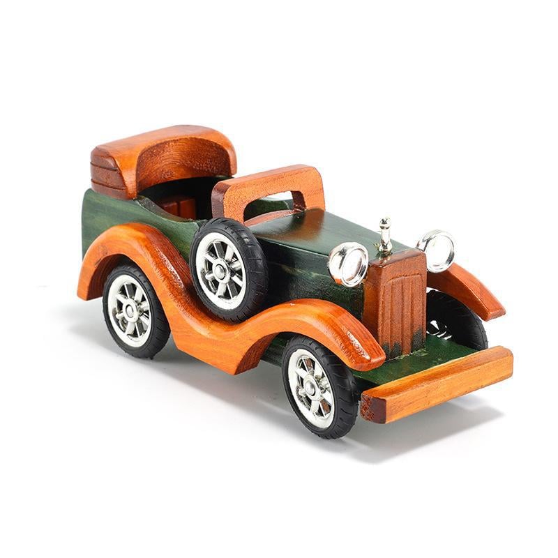 Stylish Vintage Wood Car