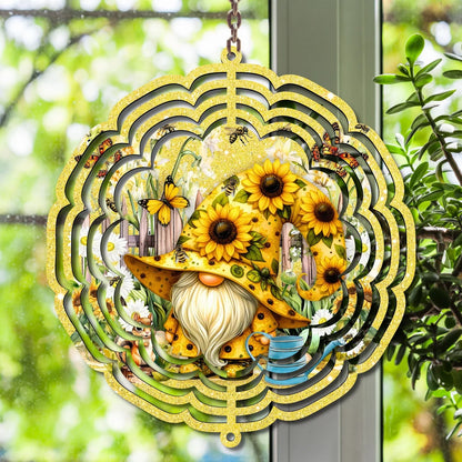🔥Painted Rotating Wind Chime Pendant