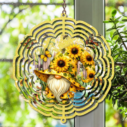 🔥Painted Rotating Wind Chime Pendant