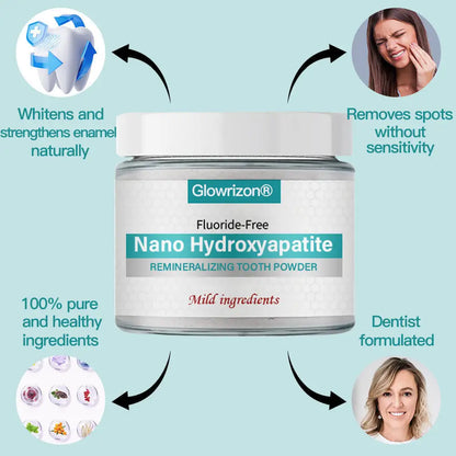 ✅Offiziellen Buttek | Glowrizon® Nano-Hydroxyapatit Zännpulver 🧑🏽‍⚕️