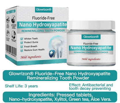 ✅Offiziellen Buttek | Glowrizon® Nano-Hydroxyapatit Zännpulver 🧑🏽‍⚕️