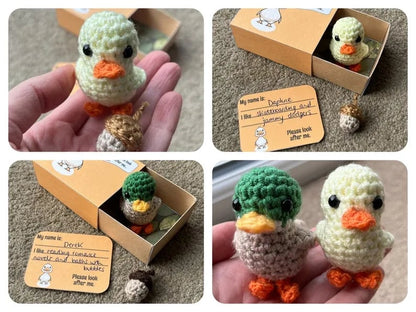 🎁No-sew Matchbox Crochet Pet Christmas Gift