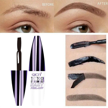 Easy Peel-Off Eyebrow Gel- Waterproof & Sweatproof