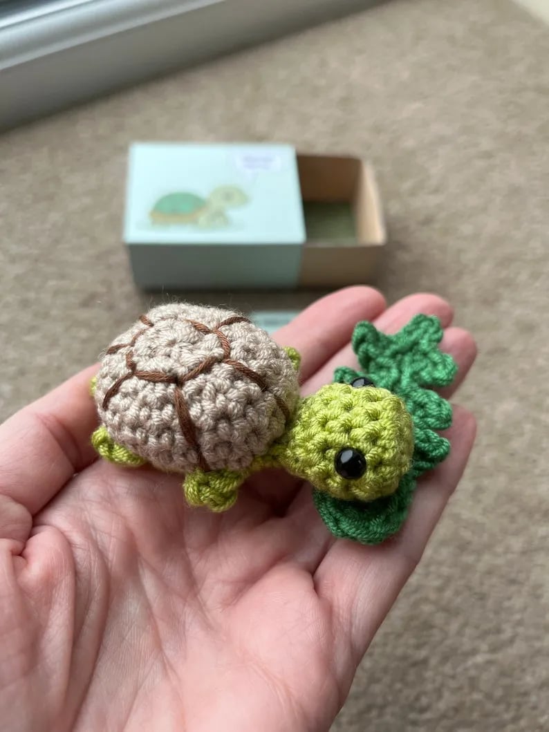 🎁No-sew Matchbox Crochet Pet Christmas Gift