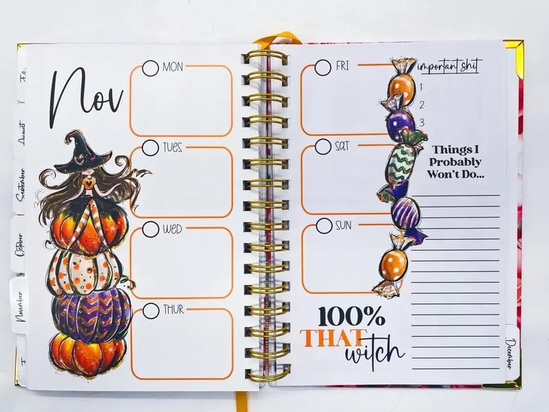 🔥LAST DAY 49% OFF - 📅My Fucking Planner: The Ultimate Sweary Organizer!