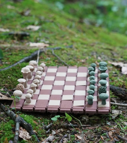 🍄Magnetic Forest Mushrooms Chess♟️
