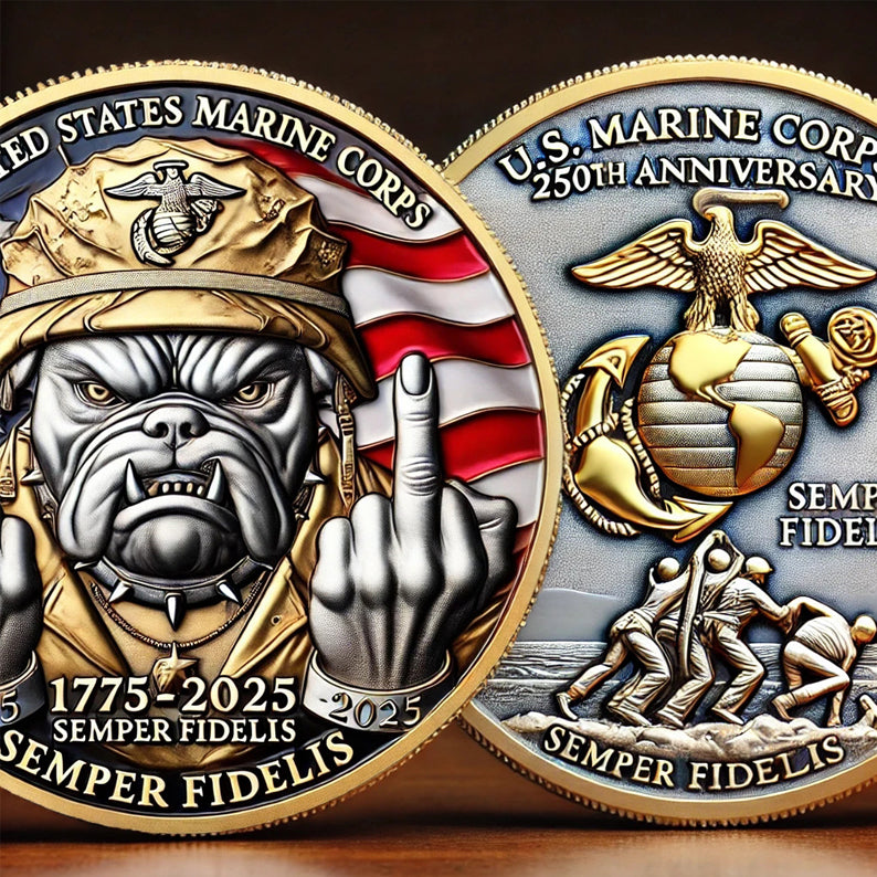 250th Anniversary U.S. Marine Corps Commemorative Coin