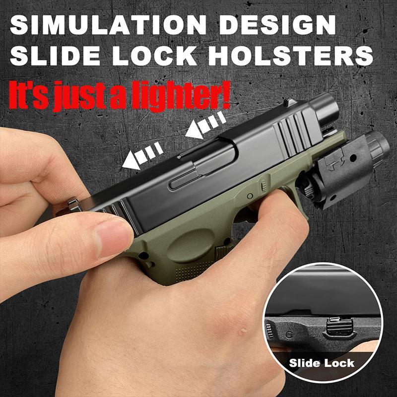 Windproof Butane LighterRefillable Torch Ligher For Cooking & Daily UseMetal