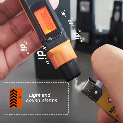 Natural Gas Leak Detector, With Audible & Visual Alarm
