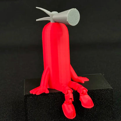 Fire Extinguisher Desktop Statue