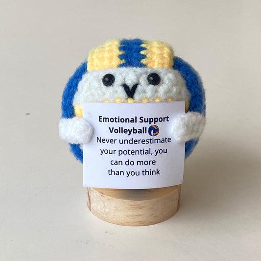 🧶Funny Handmade Emotional Support Sports Balls Gift 💖