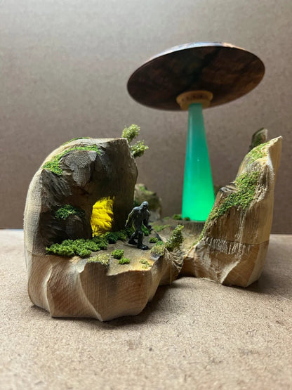 🔥LAST DAY SALE 50% OFF -🛸 Mystical Wooden UFO Collection