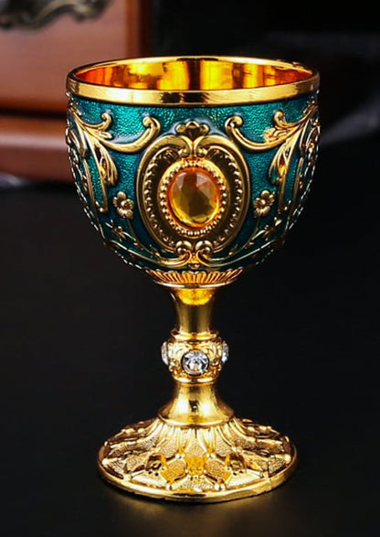 Vintage Metal Wine Cups