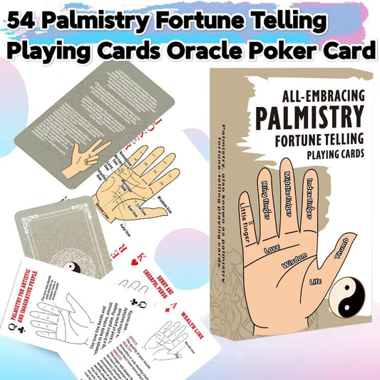 ☸Palmistry Fortune Telling Oracle Cards