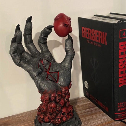 Berserk Statue Hand of God Devil Right Hand Skull Rune Sculpture