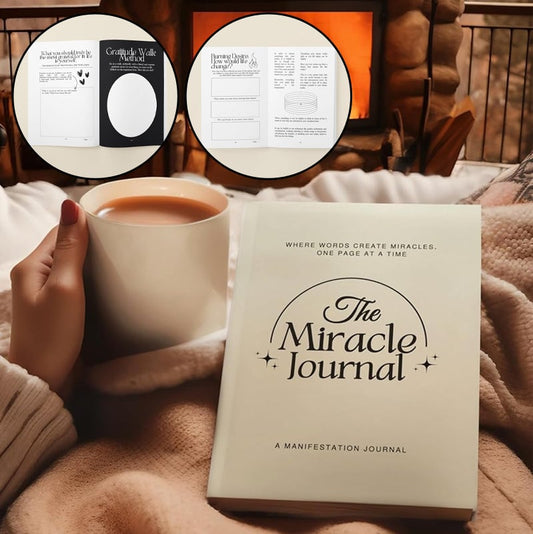 The Miracle Journal: Your Guided Manifestation & Gratitude Journal