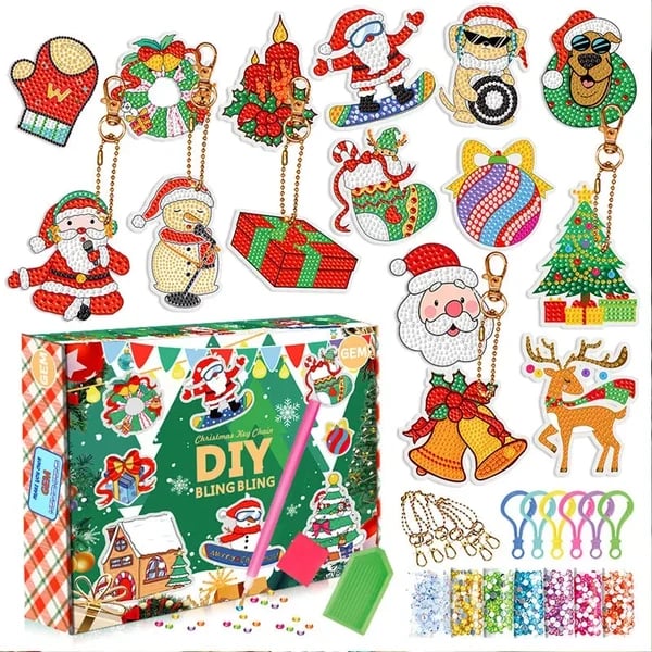 🎄Start preparing for your Christmas -🎅Christmas Painting Sticker Kit