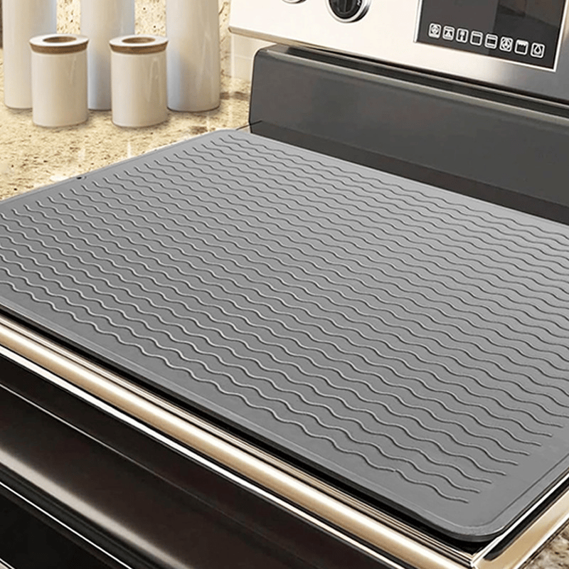 🔥500°F/220°C Heat-Resistant Silicone Stove Cover Mat & Utensils