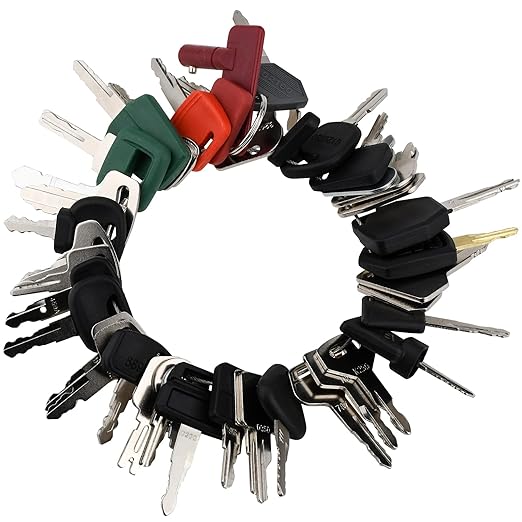 42  Premium Heavy Equipment Keys Master Set
