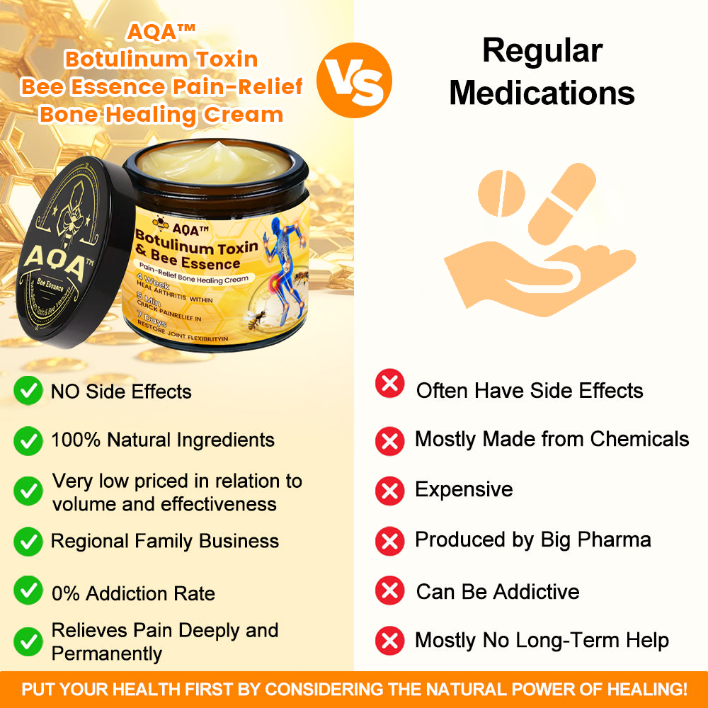 🐝AQA™ Botulinum & Bee Essence Pain-Relief Bone Healing Cream