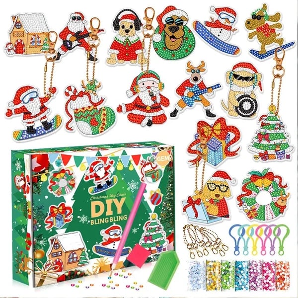 🎄Start preparing for your Christmas -🎅Christmas Painting Sticker Kit