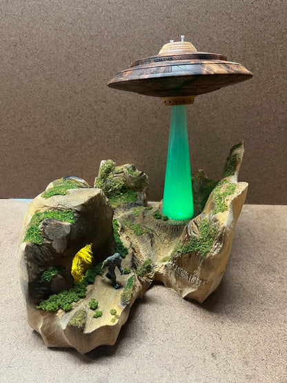 🔥LAST DAY SALE 50% OFF -🛸 Mystical Wooden UFO Collection