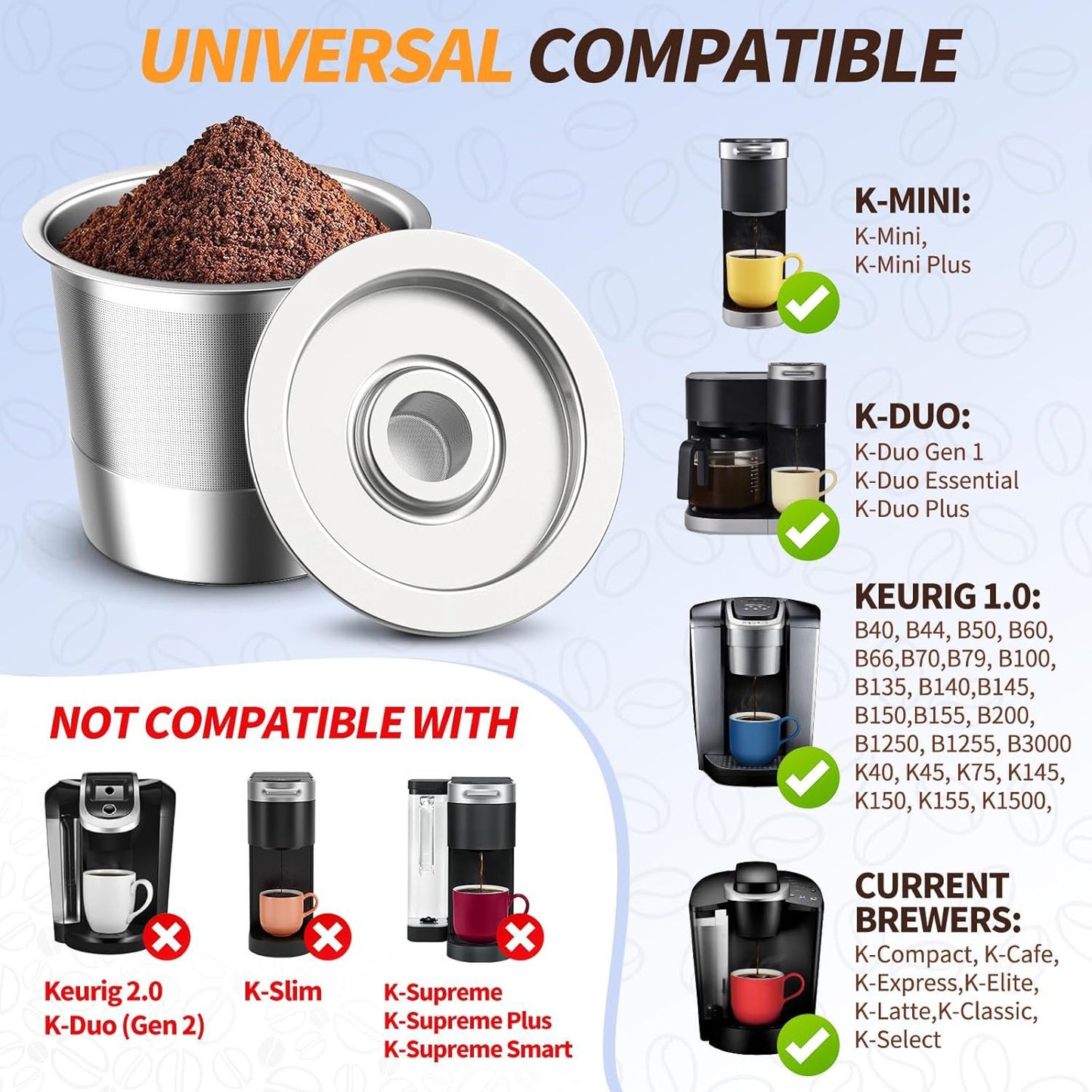 ✨Last Day Promotion 49% OFF - K Cup Reusable Coffee Pods for Keurig