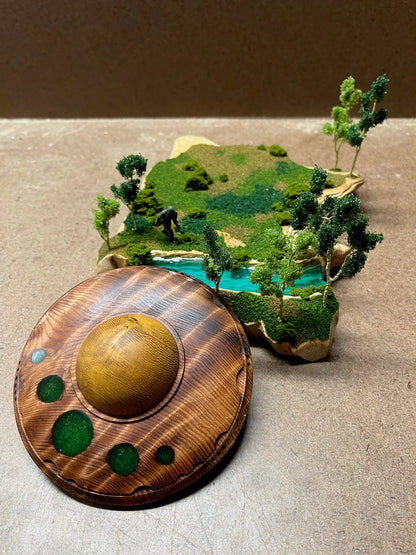 🔥LAST DAY SALE 50% OFF -🛸 Mystical Wooden UFO Collection