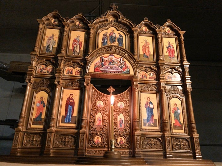 🎁Last Day Promotion 49% OFF-Home Iconostasis Renaissance Style Wall-table Prayer Corner