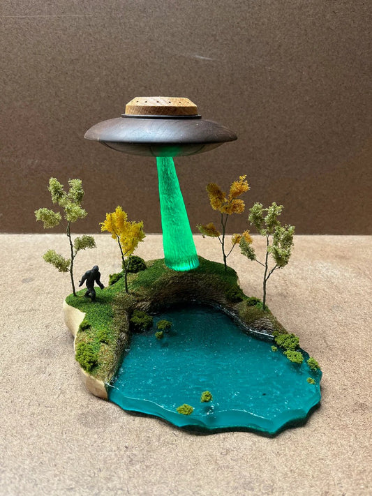 🔥LAST DAY SALE 50% OFF -🛸 Mystical Wooden UFO Collection