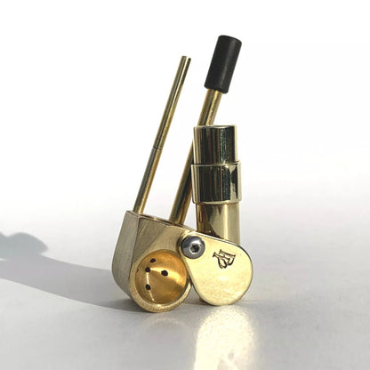 LAST DAY - 50% OFF - Original Brass Portable Proto Tool All-in-One w/Poker and Storage Tube