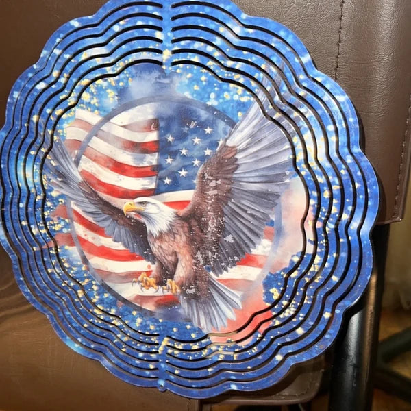 🔥Painted Rotating Wind Chime Pendant