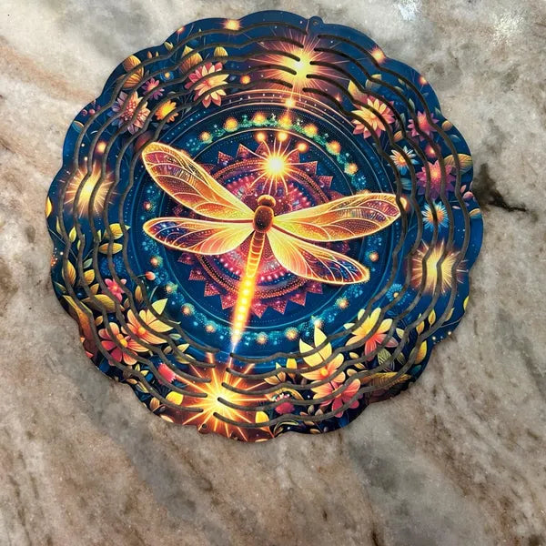 🔥Painted Rotating Wind Chime Pendant