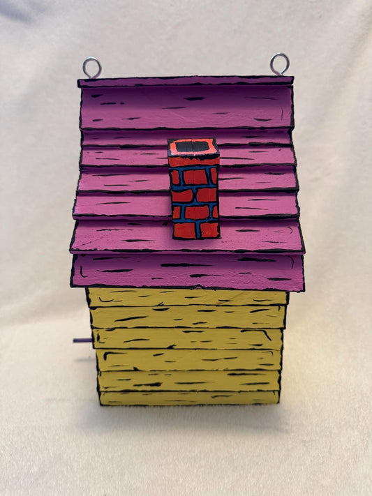 Handmade wooden bird's nest🐦🐦