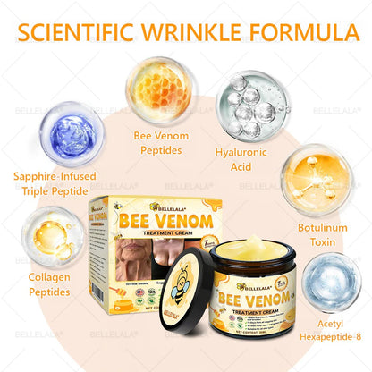 Made and Shipping from USA Bellelala Bee Venom Treatment Cream