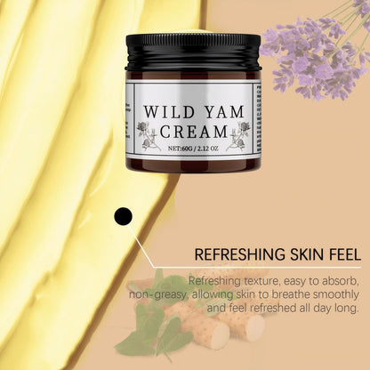 Natural Wild Yam Cream for Menopause