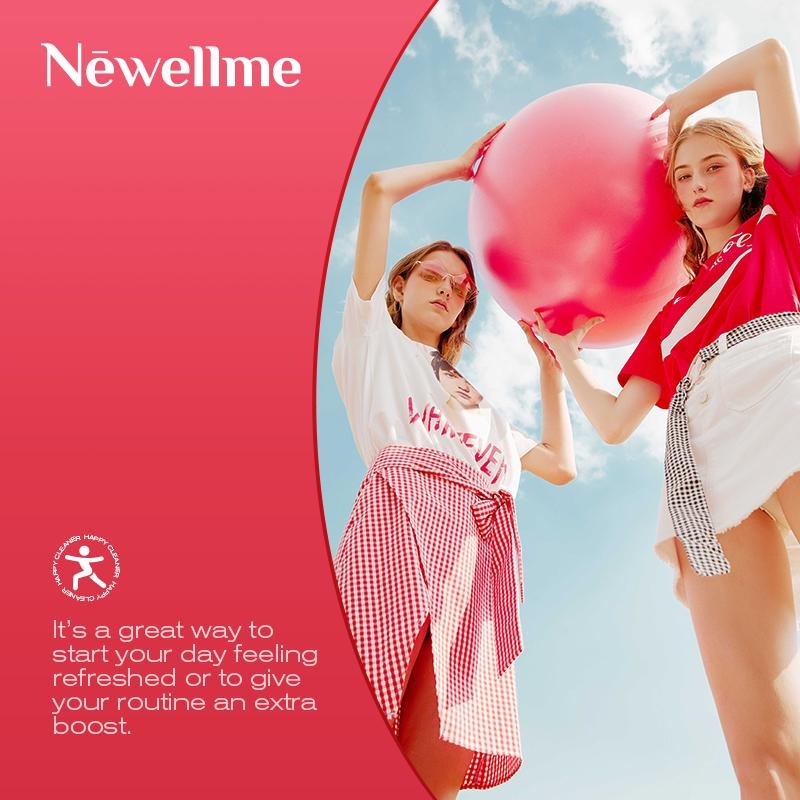 Newellme Happy Cleanse - Superfood  Powder/Probiotics/Digestive Enzymes/Moringa -  Supports gut health - Boosts immunity Optimum