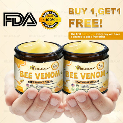 Made and Shipping from USA Bellelala Bee Venom Treatment Cream