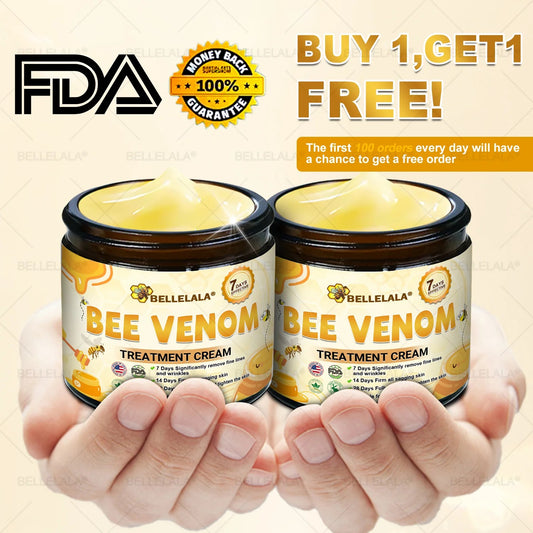 Made and Shipping from USA Bellelala Bee Venom Treatment Cream