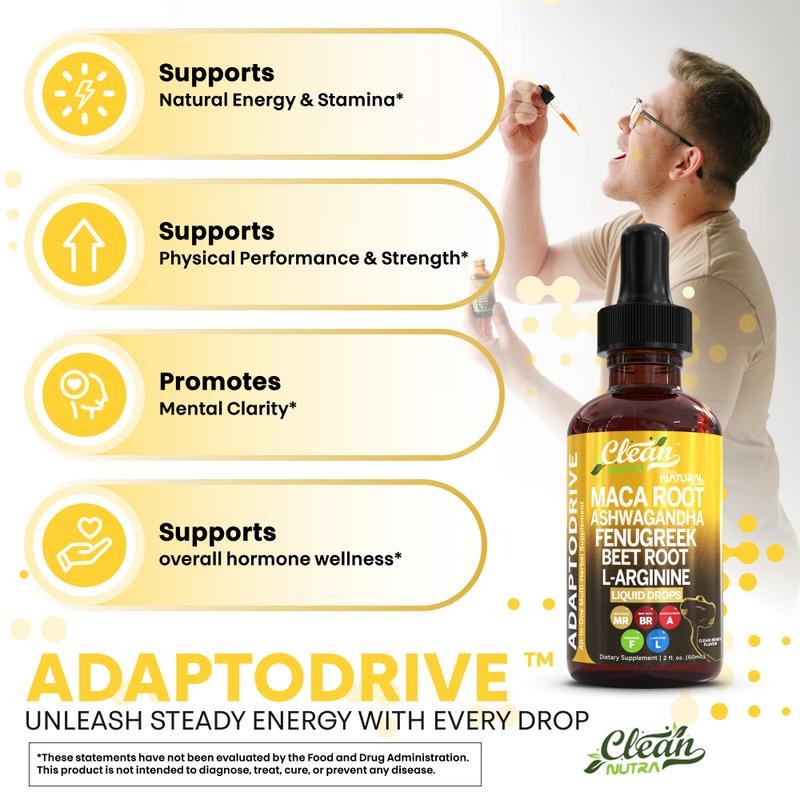 🌿 Organic Maca Root Liquid Drops – Natural Energy, Hormonal Balance & Vitality Boost 💪