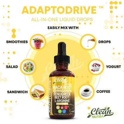 🌿 Organic Maca Root Liquid Drops – Natural Energy, Hormonal Balance & Vitality Boost 💪
